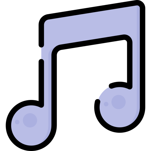 Musical note Special Lineal color icon