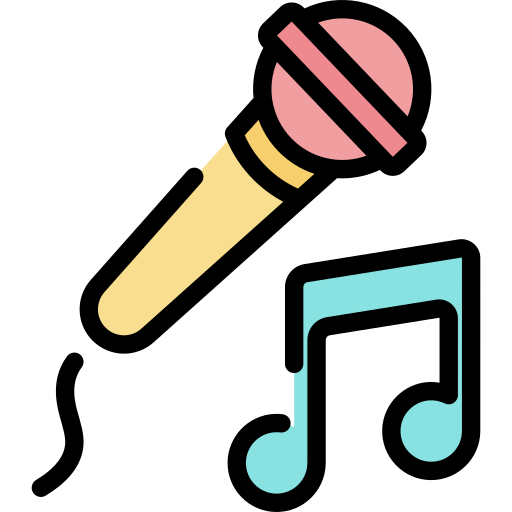 Karaoke Special Lineal color icon