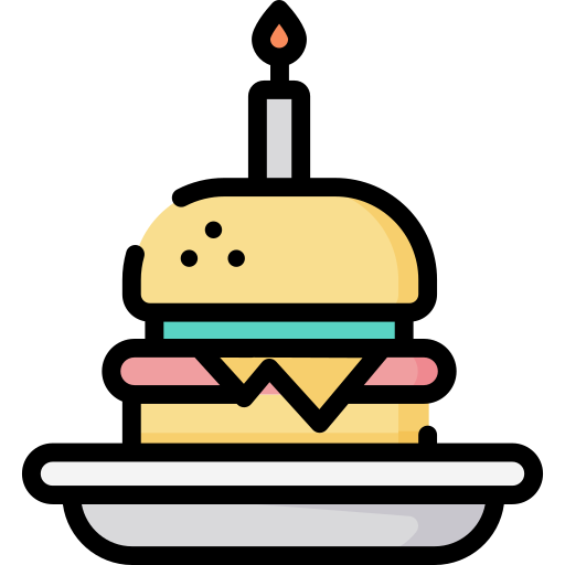 Бургер Special Lineal color иконка