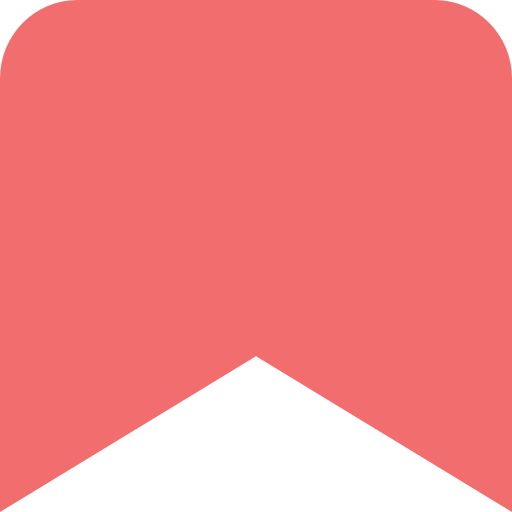 ブックマーク Flat Color Flat icon