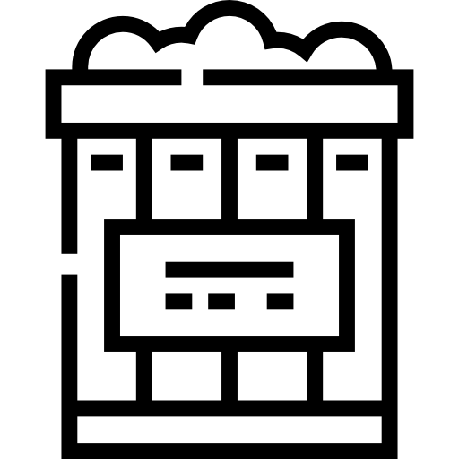 Popcorn Detailed Straight Lineal icon