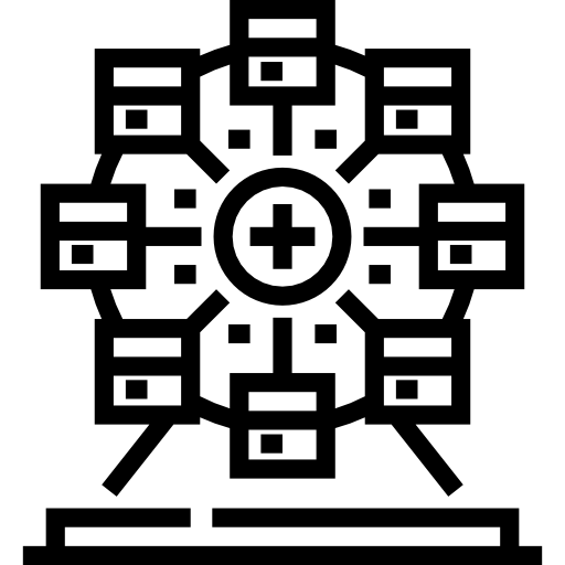 ruota panoramica Detailed Straight Lineal icona
