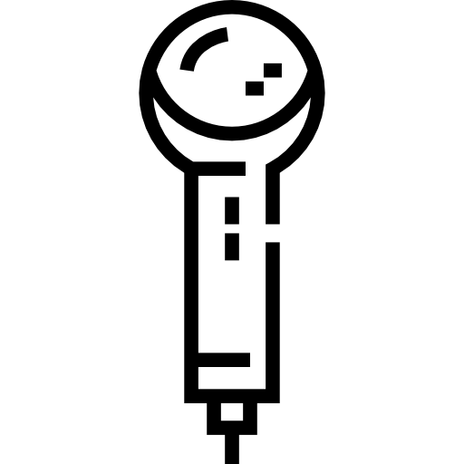 mikrofon Detailed Straight Lineal icon
