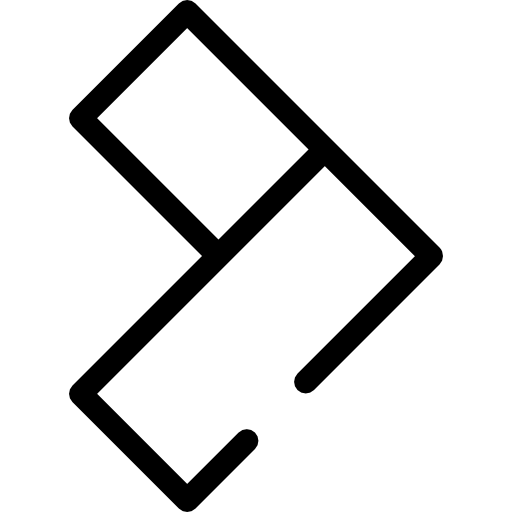 flecha correcta Special Lineal icono