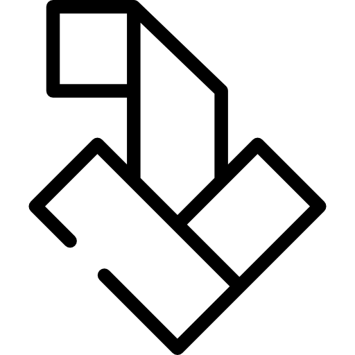 flecha hacia abajo Special Lineal icono