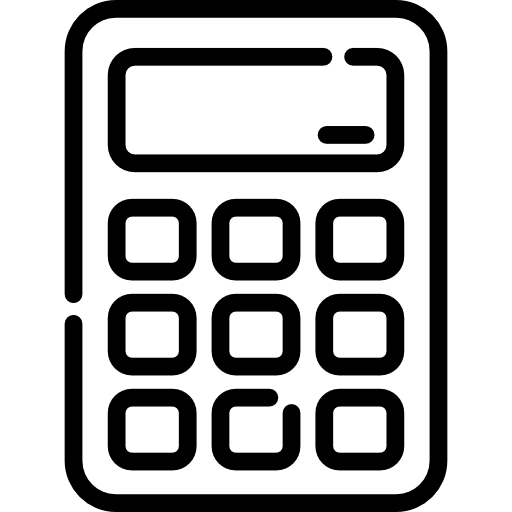 kalkulator Special Lineal ikona