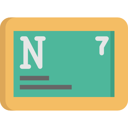 Nitrogen Special Flat icon