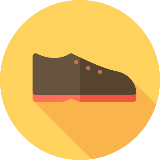 靴 Flat Circular Flat icon