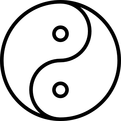 yin-yang Special Lineal icon