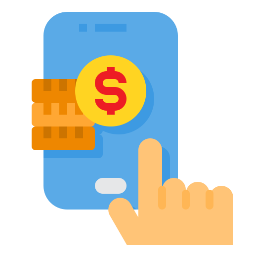 Mobile payment itim2101 Flat icon