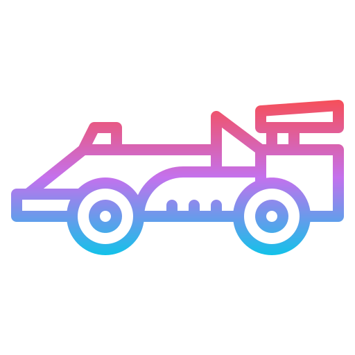 race auto Iconixar Gradient icoon