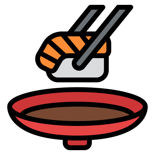 sushi Iconixar Lineal Color icon