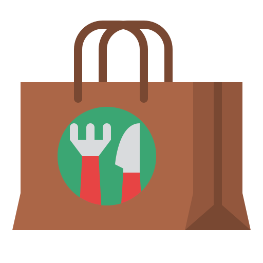 Shopping bag Iconixar Flat icon