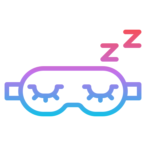 dormir Iconixar Gradient icono