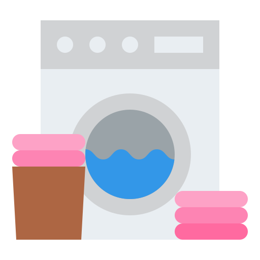 wäsche waschen Iconixar Flat icon