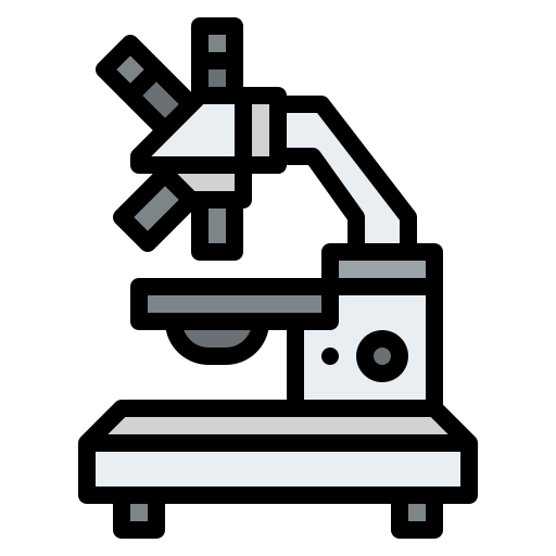 microscopio Iconixar Lineal Color icono