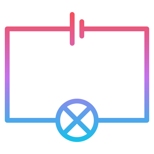 elektronische schaltung Iconixar Gradient icon