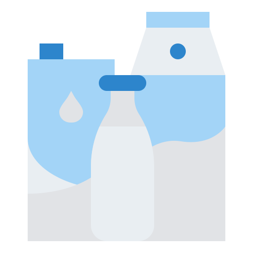 milch Iconixar Flat icon