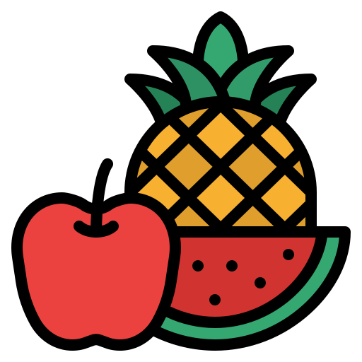 frutas Iconixar Lineal Color icono