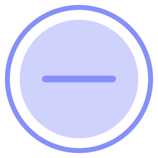 마이너스 Generic Circular icon