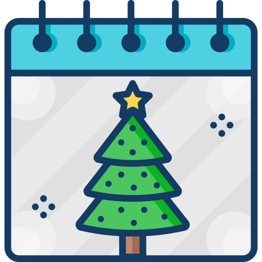 クリスマス SBTS2018 Lineal Color icon