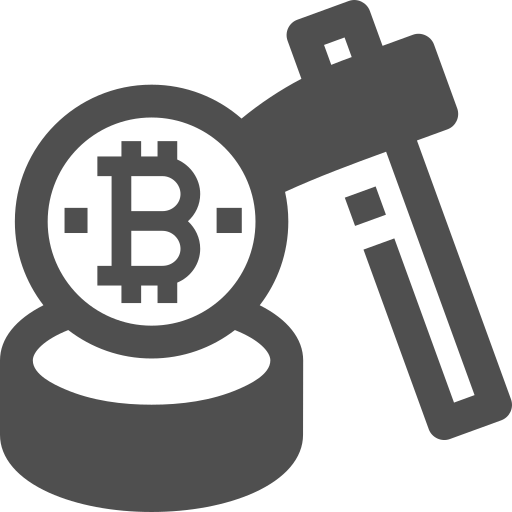 Bitcoin mining Generic Mixed icon