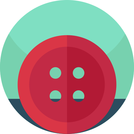 przycisk Geometric Flat Circular Flat ikona