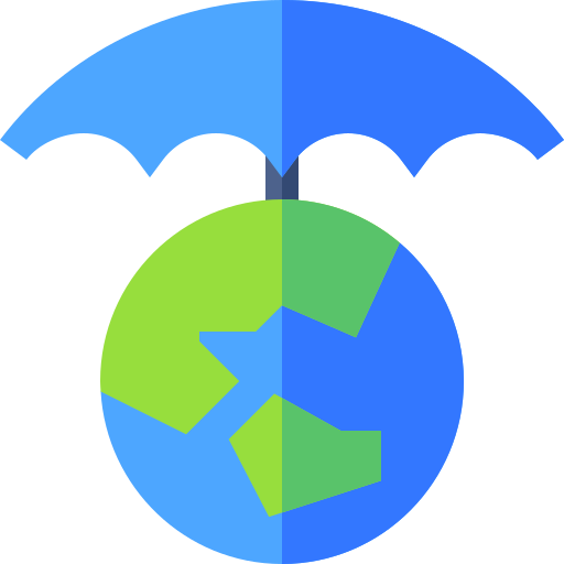 paraguas Basic Straight Flat icono