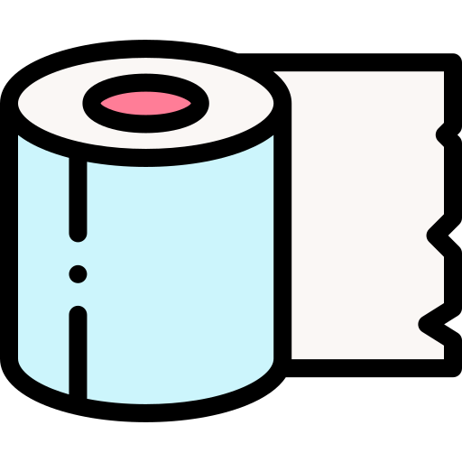 klopapier Detailed Rounded Lineal color icon
