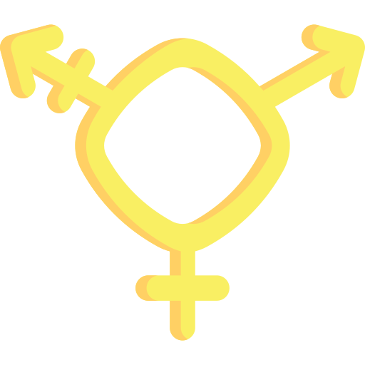 transgender Special Flat icoon