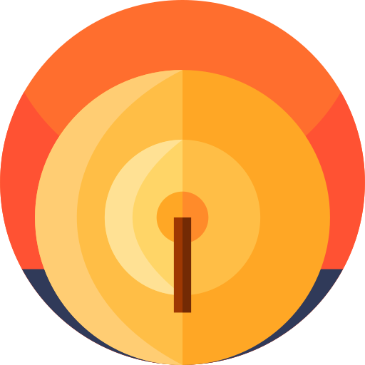Żel Geometric Flat Circular Flat ikona