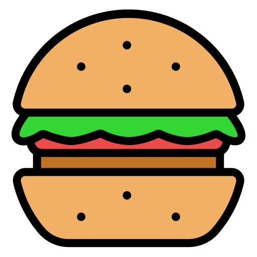 hamburger Generic Outline Color icon