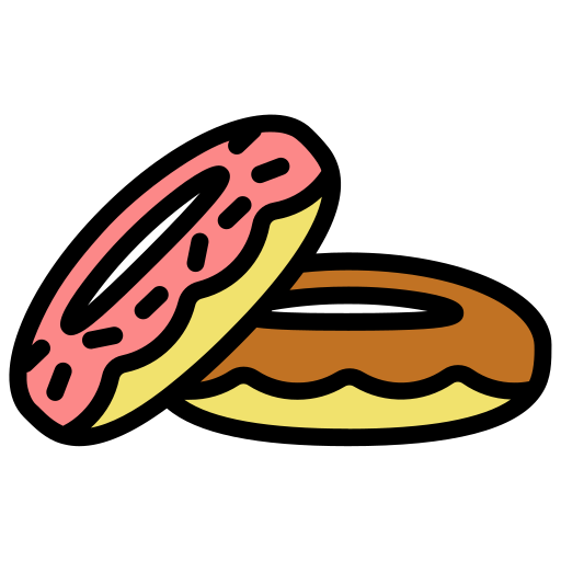 donuts Generic Outline Color icon