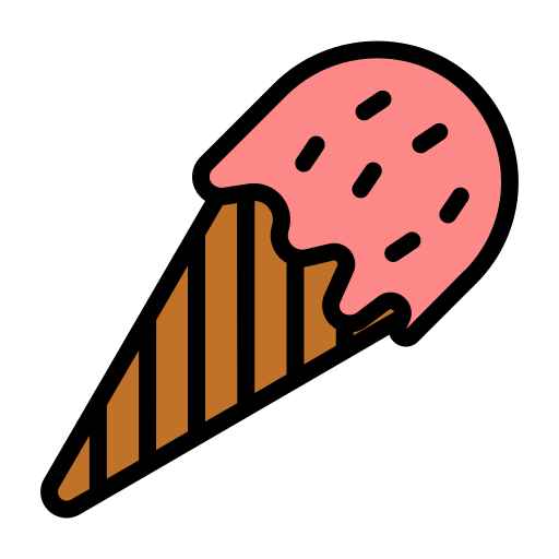 Ice cream Generic Outline Color icon