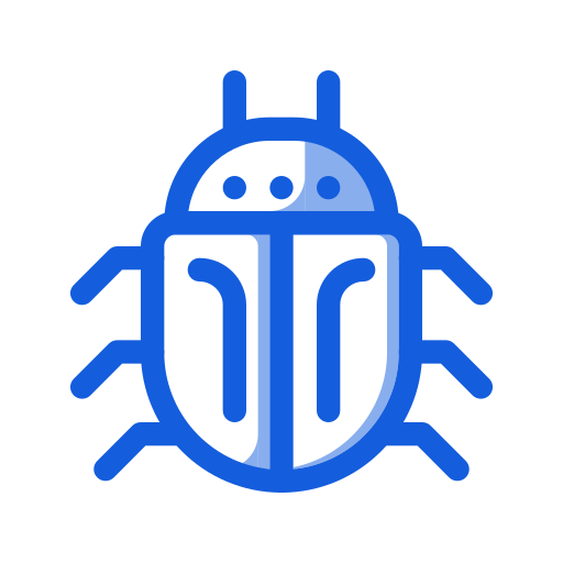 punaise Generic Blue Icône
