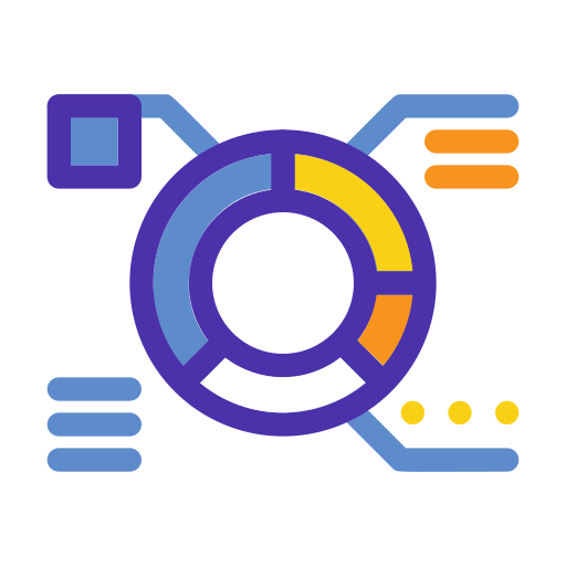 Diagram Generic Outline Color icon