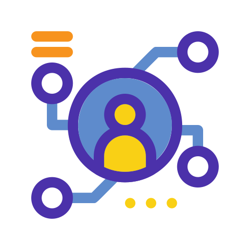 Network connection Generic Outline Color icon
