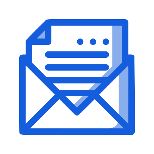 Mail Generic Blue icon