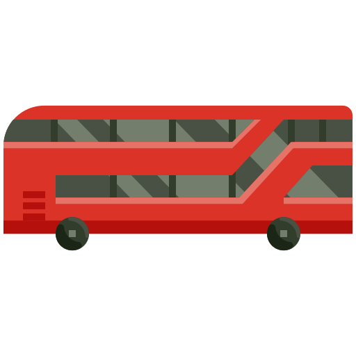 二階建てバス Generic Flat icon