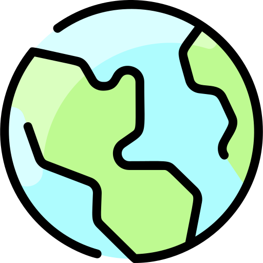 Planet Vitaliy Gorbachev Lineal Color icon