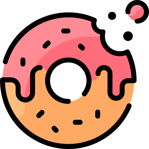 donut Vitaliy Gorbachev Lineal Color Icône