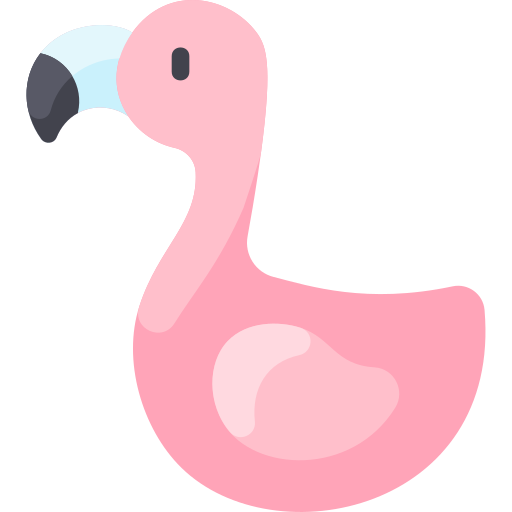 flamingo Vitaliy Gorbachev Flat icoon