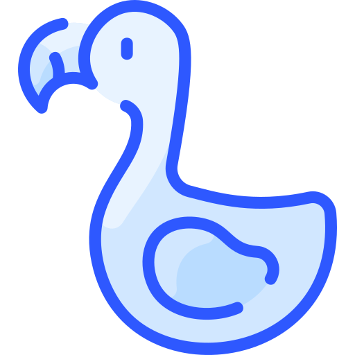 flamingo Vitaliy Gorbachev Blue Ícone