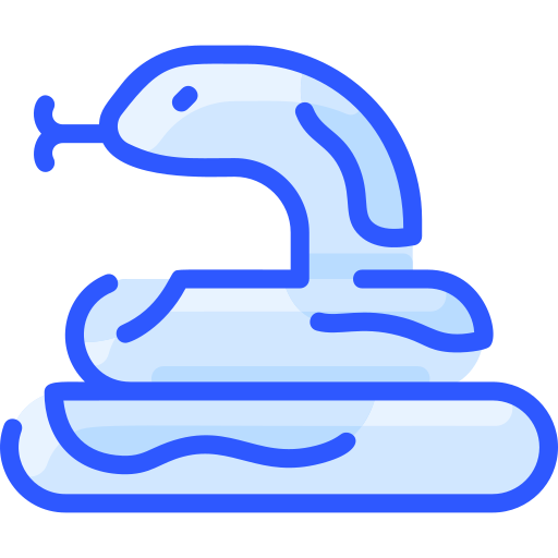 Snake Vitaliy Gorbachev Blue icon