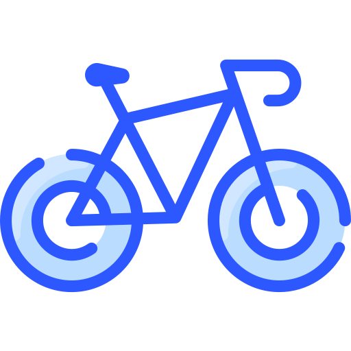 bicicleta Vitaliy Gorbachev Blue Ícone
