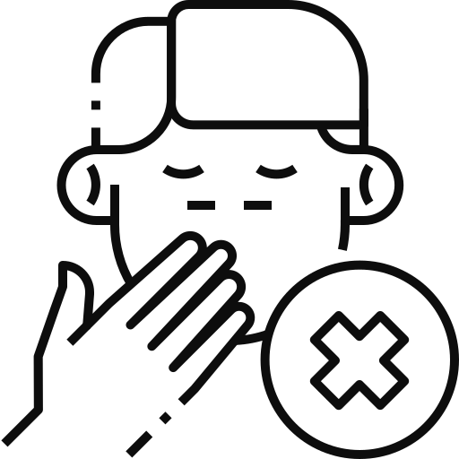 触らないでください Generic Detailed Outline icon