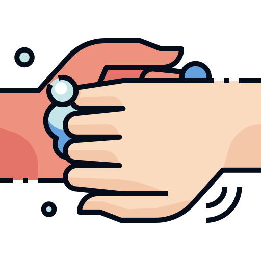 Hand washing Generic Outline Color icon