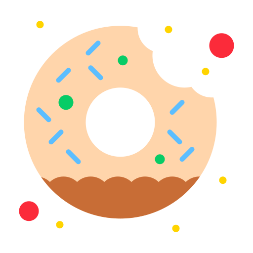 donut Flatart Icons Flat Icône