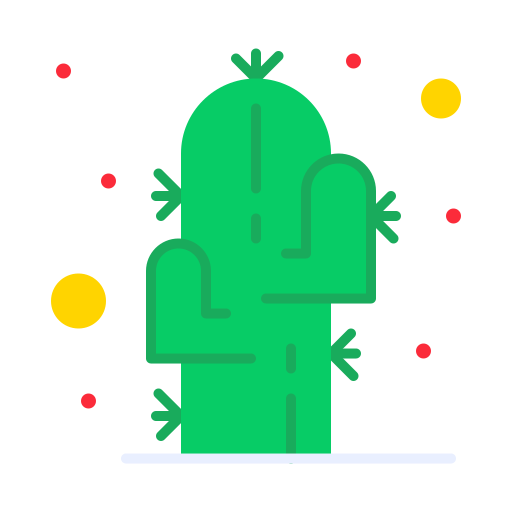 cactus Flatart Icons Flat Icône