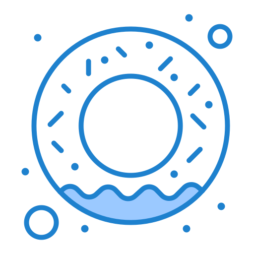 donut Generic Blue Icône